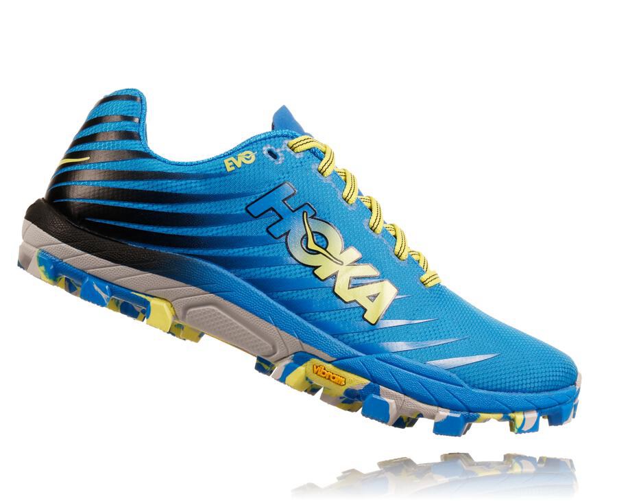 Hoka One One Trailove Tenisky Damske Modre - EVO Jawz - 47298-FELG